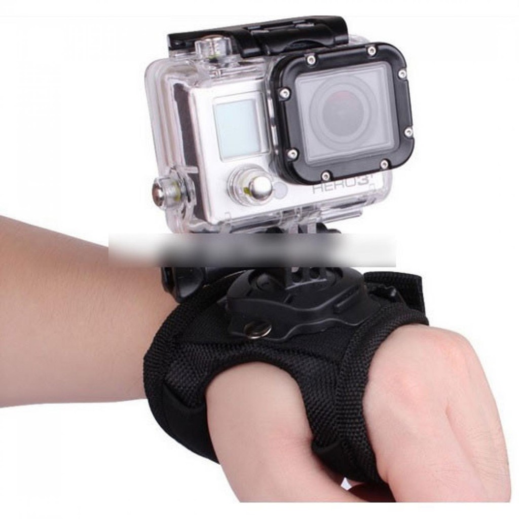 ที่วางสายรัดข้อมือ GoPro Hero 3 2 1 3+ Xiaomi Yi Action Cam Camera Holder in Hand Glove Model