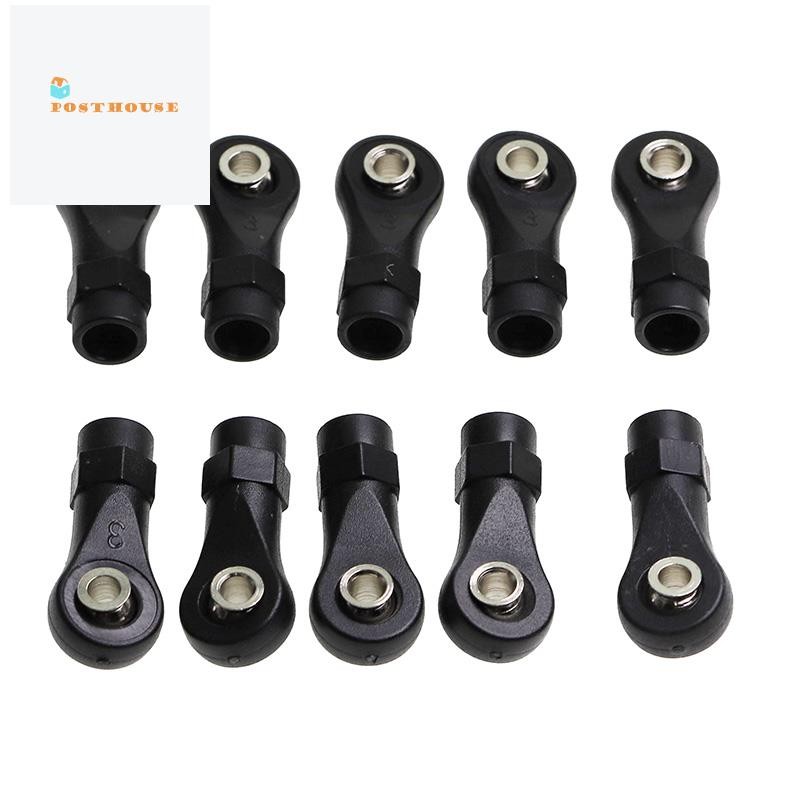 [posthouse] 10 ชิ้นพลาสติก Rod End Link Link Link Link Link Link Link Link Link Linkage Balls Joint 