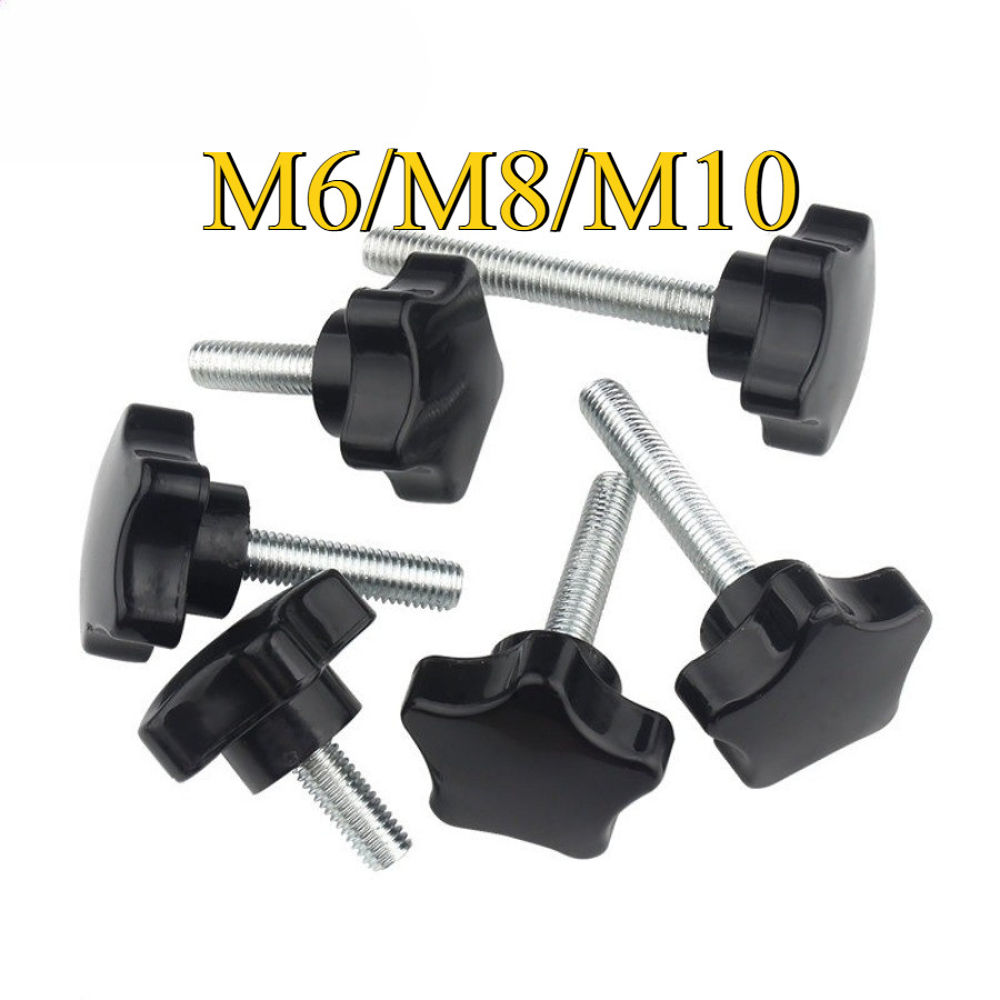 สกรูจับ Torx Five-Star M6/M8/M10 น็อต ลูกบิด ด้ามจับ มือหมุนดอกไม้  / STAR GRIP KNOB BOLT (HJC-YL-TH-w)