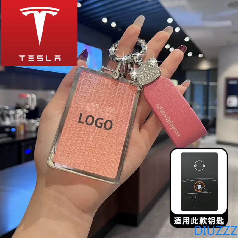 Soft TPU รถ Key Card Case ผู้ถือ Protector ฝาครอบ Key Shell สําหรับ Tesla Model3/ModelY/ModelX การ์ดพวงกุญแจคลุมทั้งหมดอุปกรณ์เสริม