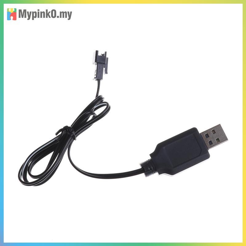 Mypink DC 3.6V-7.2V RC แบตเตอรี่ Pack USB Charger Adapter สําหรับรีโมทคอนโทรลรถ MY