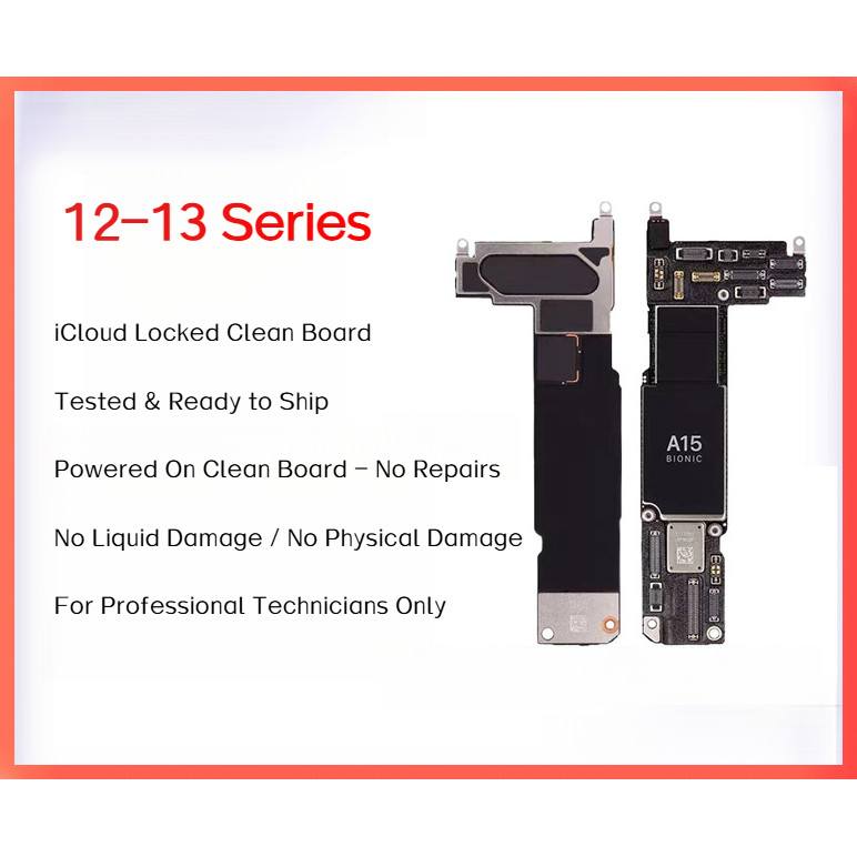 For12/13/13 Pro/13 Pro Max/13 mini - iCloud ล็อคบอร์ดลอจิก