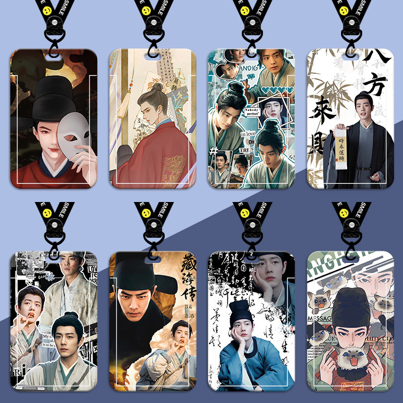 Legend of ZangHai  ตำนานจั้งไห่ จั้งไห่จ้วน เซียวจ้าน จางจิ้งอี๋ Sean Xiao Zhan Zhang Jingyi  ที่ใส่บัตรแบบเลื่อน ปกป้องบัตรประจำตัว