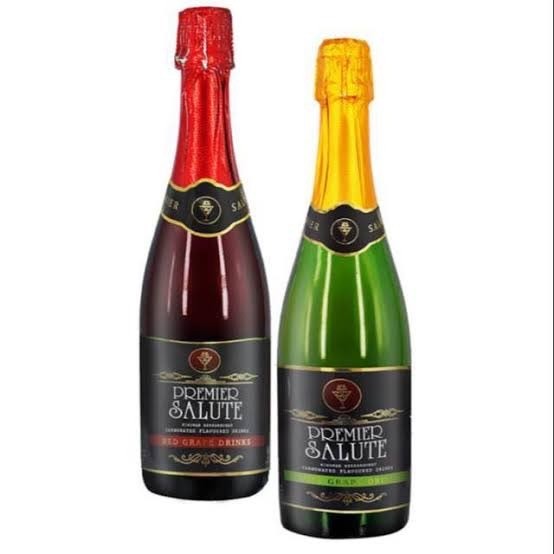ถูกที่สุด Premier Salute พรีเมียร์ซาลูท น้ำองุ่นอัดก๊าซ 750 ml. รสชาติซ่าอร่อยไม่เหมือนใคร