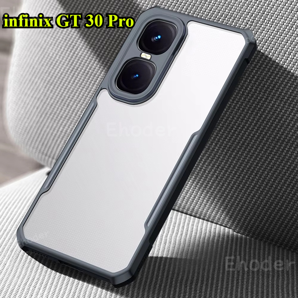 เกราะกันกระแทกสําหรับ Infinix GT 30 Pro 5G 2025 เคสโทรศัพท์อะคริลิคโปร่งใสสําหรับ GT30Pro 30Pro เคสป