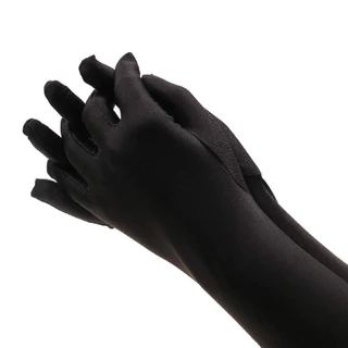 ของมาใหม่！ถุงมือผ้าซาตินยาว 55ซม.ถุงมือเจ้าสาว ราตรี ยาวเลยข้อศอก สองสีให้เลือก