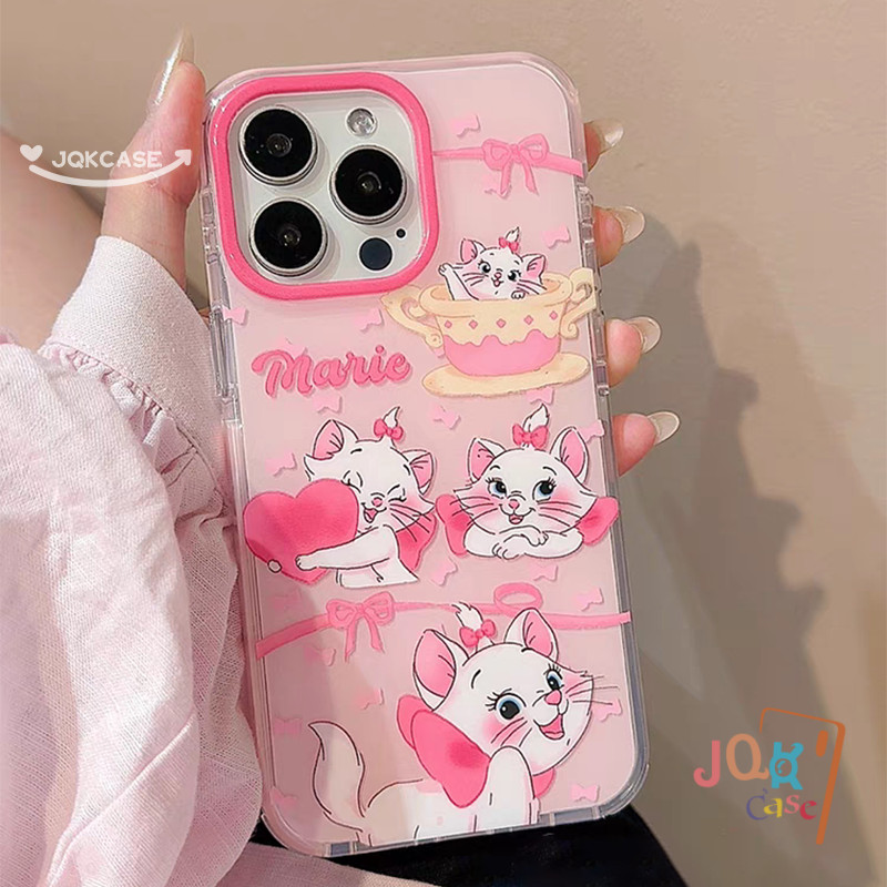 เคสไอโฟน ชินจัง สำหรับ IPhone 16 13 15 11 12 14 Pro Max XR X XS 7Plus 8Plus Max 7 8 Plus การ์ตูนแมวแมรี่ เคส เคสชินจัง