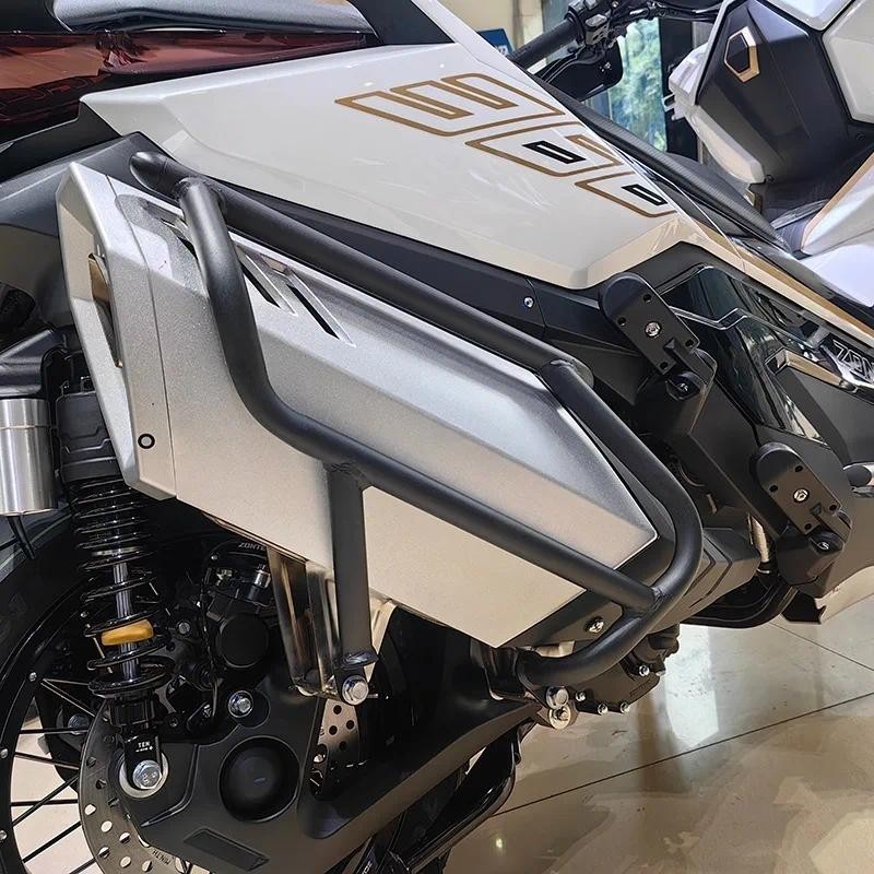 สําหรับ ZONTES 368G 368 K 368M 368-G รถจักรยานยนต์ท่อไอเสียท่อ Guard กันชน Anti Drop Bar - รูปที่ 3