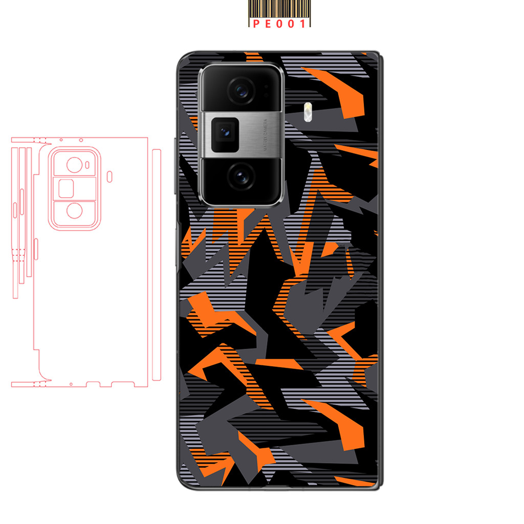 Garskin Protector 3M ผิวสําหรับ Honor Magic V3 กลับฟิล์ม V2 พับสติกเกอร์ VS3 VS2 RSR VS V ป้องกัน De