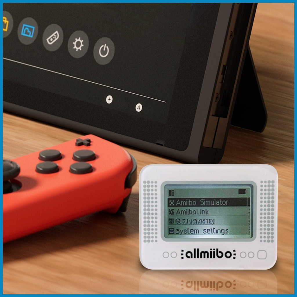 สําหรับ Nintendo Switch 3DS และ WiiU เกมคอนโซลอัจฉริยะ Emulator สมาร์ท Nfc Emulator แบบพกพาชาร์จ rda