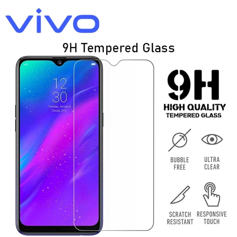 Ultra HDกระจกนิรภัยสําหรับVivo Y97 Y95 Y93s Y93 Y91i Y91 Y90 Y91D Y89 Y83 Y81 Y78t Y77t Y77e Y77 Ind