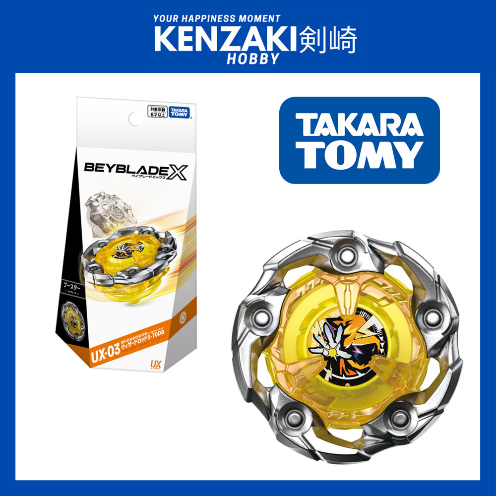 TAKARA TOMY BEYBLADE UX-03 BOOSTER WIZARDROD 5-70DB