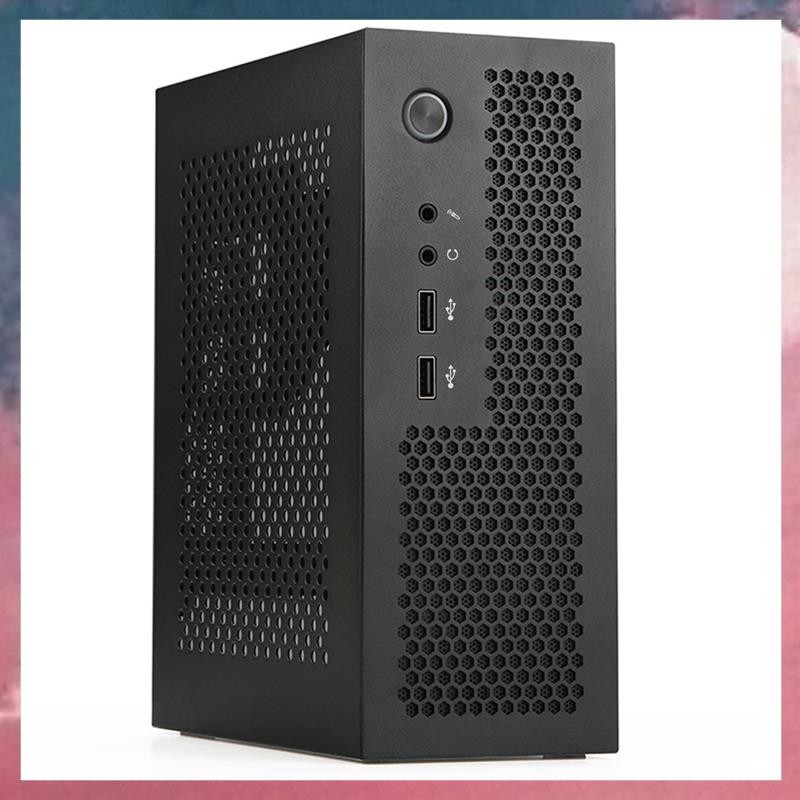 (XAV S)A09 HTPC คอมพิวเตอร์ Mini ITX Gaming PC แชสซีเดสก์ท็อปแชสซี USB2.0 คอมพิวเตอร์กรณีคอมพิวเตอร์
