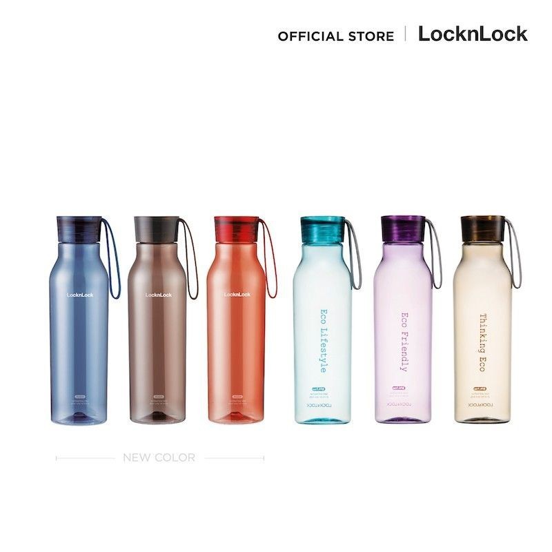 LocknLock ECO BOTTLE ขวดน้ำดื่ม 550มล. รุ่น HLC644 มีรอยขนแวเล็กน้อย