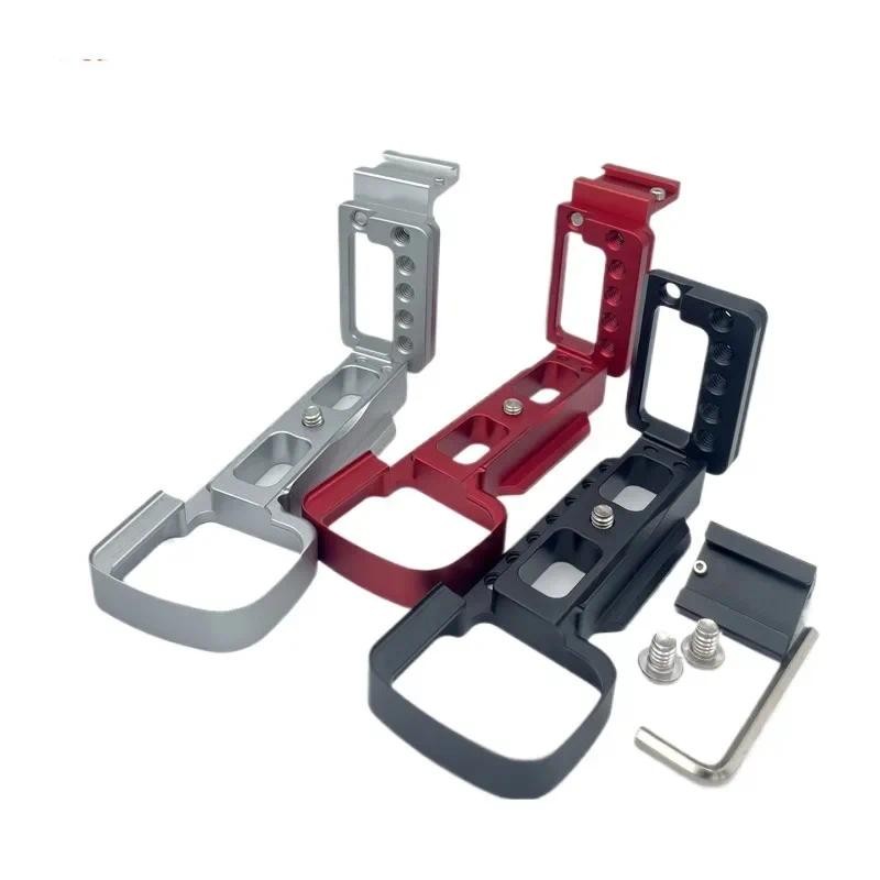 สําหรับ A6100 A6400 Quick Release Plate Hot Shoe มีรูพรุน L Bracket Hand Grip