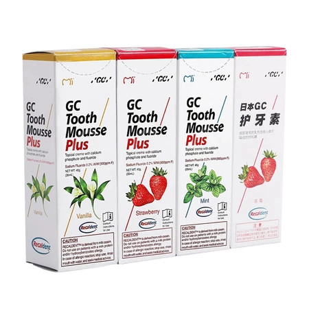 YUNXI Gc Tooth Mousse Topical Creme และ Tooth Mousse Plus จากญี่ปุ่น Mint Straw Berry รส