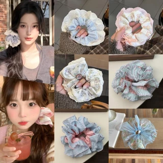Cute_Girl 🥰🥰 ยางรัดผม มีให้เลือกหลากหลายสีสันและสไตล์ ราคาไม่แพง หวานและน่ารัก💕 ยางรัดผมสวยๆ