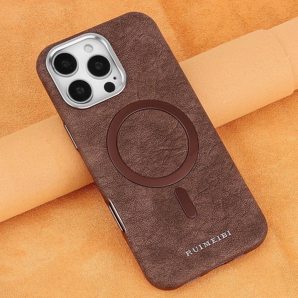 Strong Magnetic Charging Matte หนังสําหรับ iPhone 16 PRO Max 15 14 Plus 13 12 Pro เลนส์ชุบ/ปุ่ม/ฝาครอบโทรศัพท์