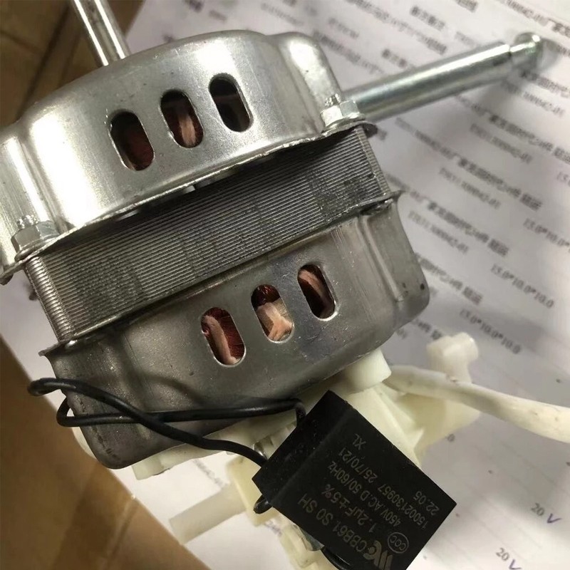 มอเตอร์พัดลม16 นิ้ว  ทองแดงแท้ แถม คาปาซิเตอร์ แกนคอ ปุ่มดึงส่าย ตัวล็อคใบพัดลม - รูปที่ 6