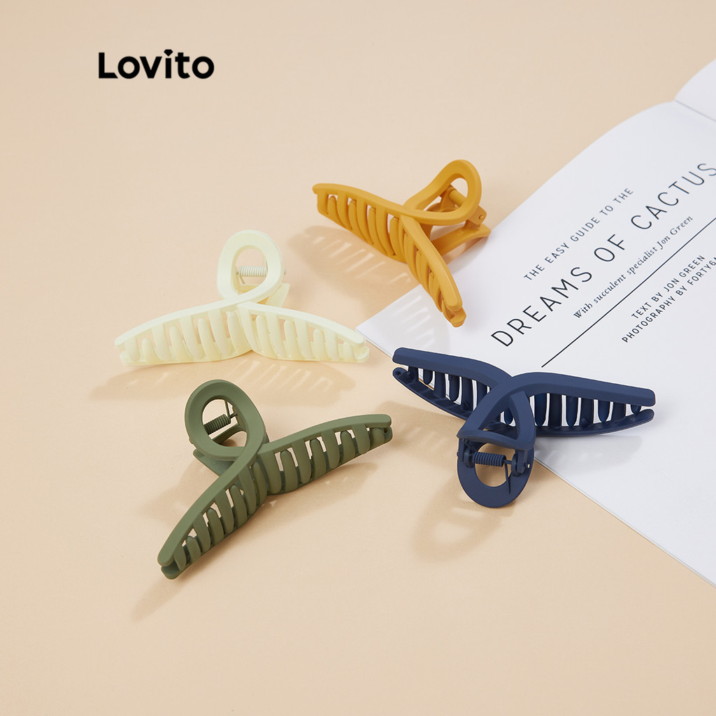 Lovito مشبك شعر أساسي كاجوال L004003 — صورة 4