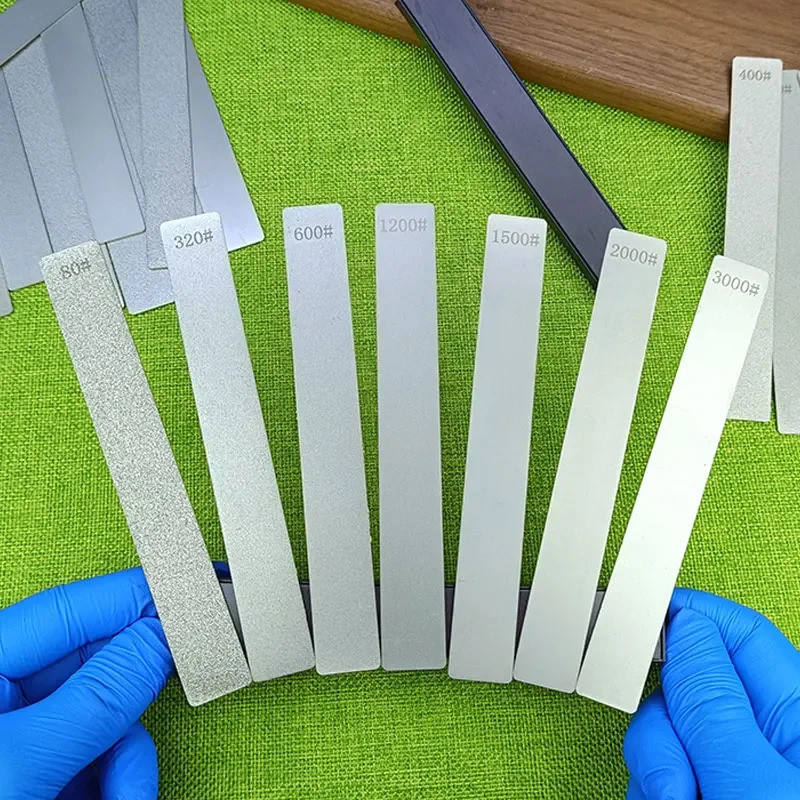 Diamond Knife Sharpener 80-3000# Diamond Sharpening Stone Professional Knife Sharpening Stone Kitche