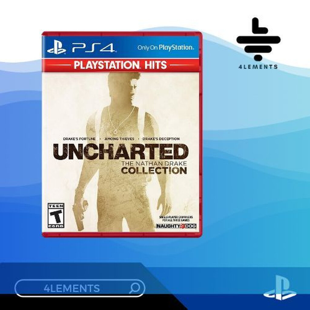 (พร้อมส่ง) PS4 UNCHARTED THE NATHAN COLLECTION PLAYSTATION HITS (R1/US) (GAME) (ENG)