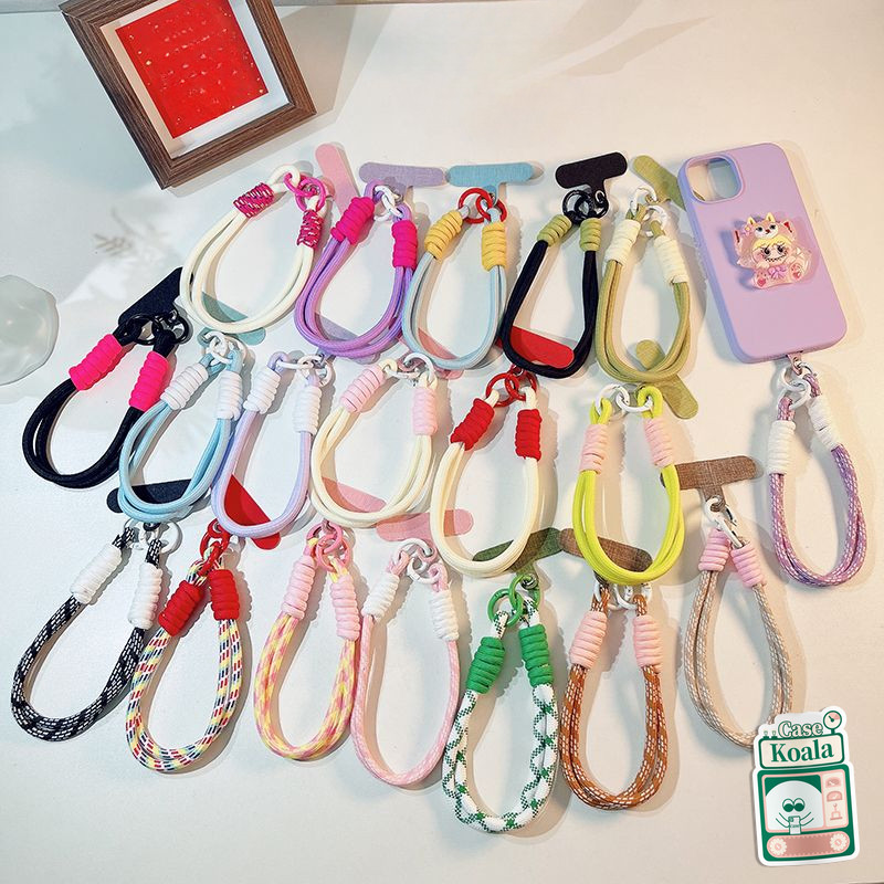 เทรนด์แบรนด์โทรศัพท์มือถือที่มีสีสันสร้างสรรค์โทรศัพท์สายรัดสายเชือกเชือกสายรัดสายเชือกเชือก