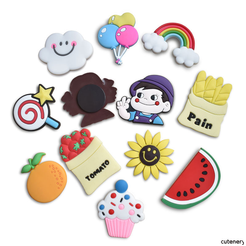 😊พร้อมส่งจากไทย😊แม่เหล็กติดตู้เย็นน่ารัก แม่เหล็กติดตู้เย็นลายการ์ตูน สติกเกอร์ PVC อ่อน สติกเกอร์แม่เหล็กสร้างสรรค์ - รูปที่ 7