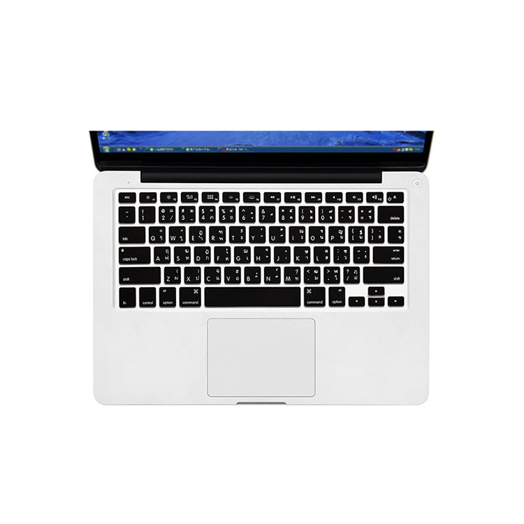 ปกแป้นพิมพ์ซิลิโคนภาษาไทยสำหรับปี 2025 สำหรับ Macbook 2023 Air 15 Pro 13 M2 M1 14 นิ้ว A2442 A2585 Air Pro13 2020 A2338 A2337 A2289 Retina 11 12 13 15.4 13.3 ราคา ถูกที่สุด ดีลบีเคเค แกลเลอรีภาพที่ 2