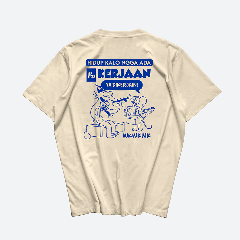 Kepstore Official - Life T-Shirt If Is No Care Yes Working - Words T-Shirt - เสื้อยืด Unisex Mens Vi