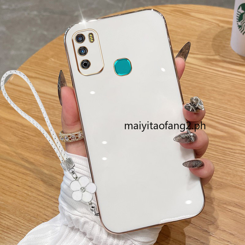 ปลอกสําหรับ Infinix Hot 9 Play Hot 8 Pro X650 X650C X650B X650D X655C X655D X680B X680C เลนส์กล้องEl