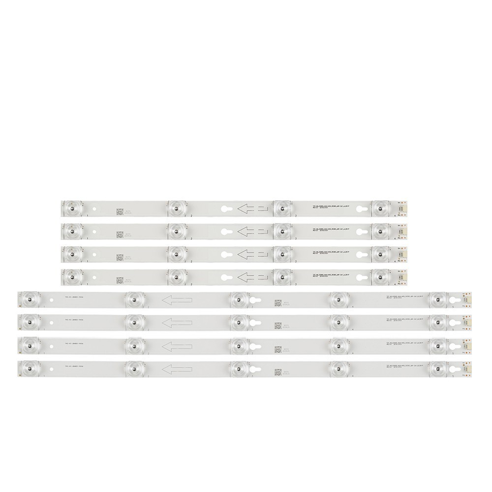 8 ชิ้น LED Backlight แถบใช้ได้กับ TCL D49A630U L49P1A-F light strip TOT 49 D2900 4X44X5 หน้าจอ LVF49