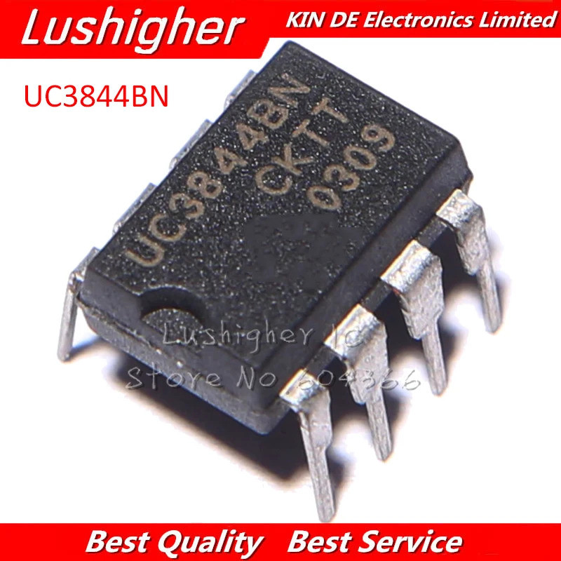 10 UC3844B DIP8 UC3844BN UC3844 In-Line