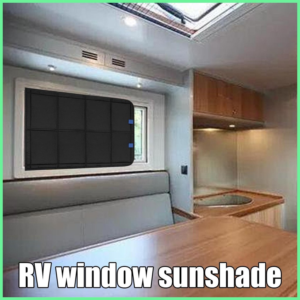 Magnetic RV Window Shade Magnetic Privacy Protection สําหรับ Trailer Weatherproof UV Block RV Window