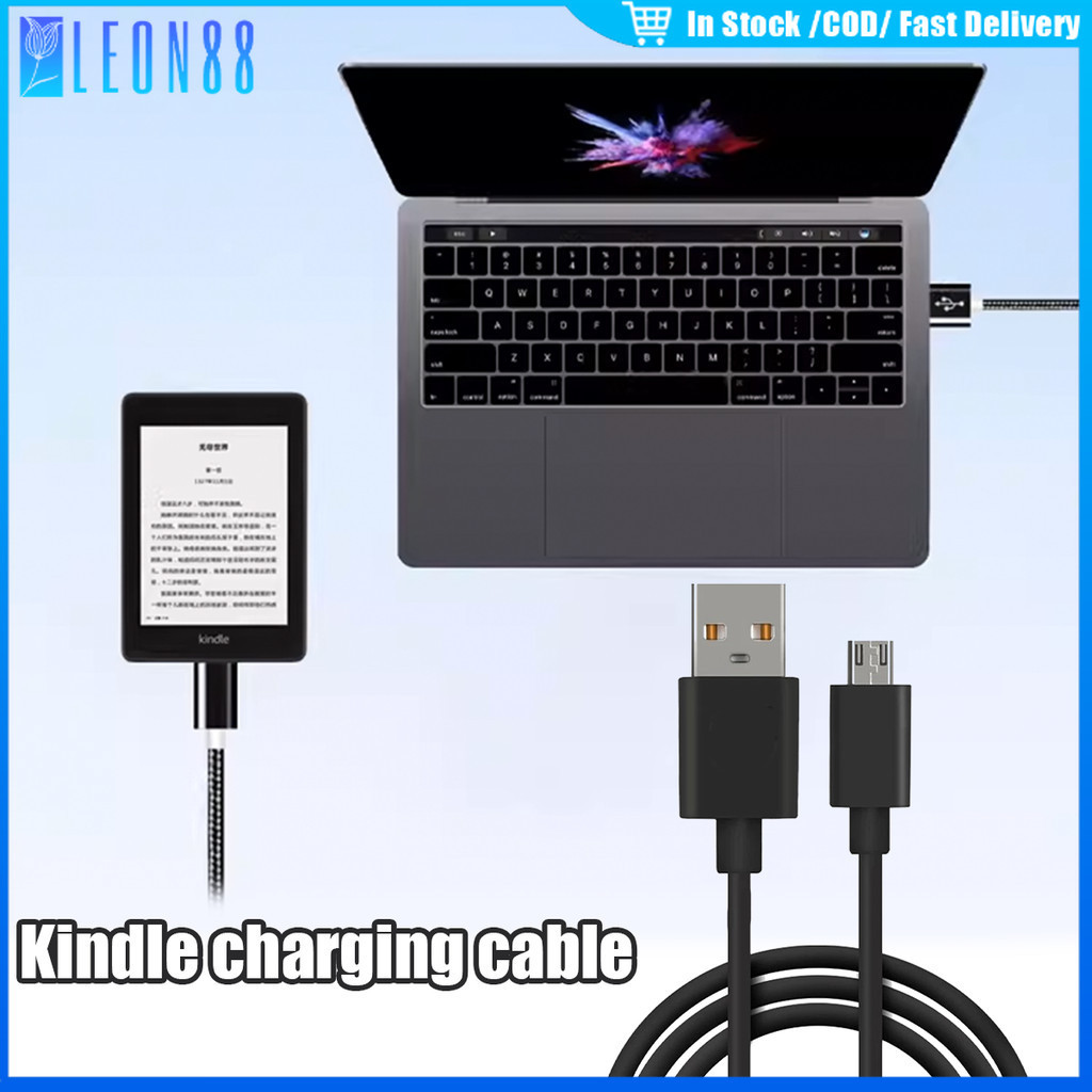 ของมาใหม่！สายชาร์จ Amazon kindle สายเคเบิลข้อมูลpaperwhite3 / 4 ยาว1เมตร