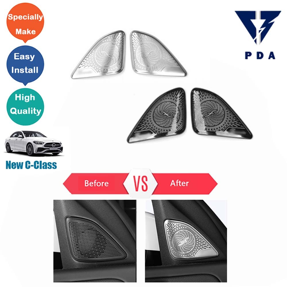 สําหรับ ฝาครอบลําโพงประตู สําหรับ Mercedes-Benz C-Class W206