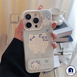 เคส IMD ชุบลายแมวคิตตี้สุดน่ารักแฟชั่น เข้ากันได้กับ Redmi 9C 10 15 14 C 12C 12 13C A2 9A 10A 9 Note 14 13 12 11 8 Pro