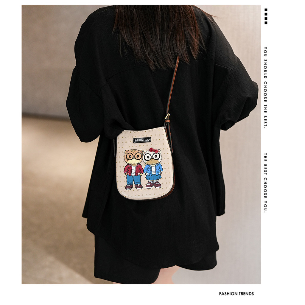 [Bei Baobao] กระเป๋าสะพายข้างโทรศัพท์น่ารักและเรียบง่าย - ดีไซน์เฉพาะสำหรับโทรศัพท์แฟชั่นใหม่ กระเป๋าสะพายข้างแบบไหล่เดี่ยว - รูปที่ 7