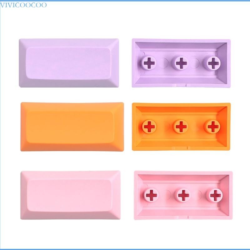 VIVI DSA Keycap Set Blank Design 2U ความสูง Keycap บุคลิกภาพอาหารเสริม Keycaps
