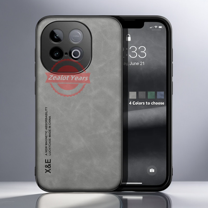 เคสสําหรับ IQOO Neo 10 5G Neo10 Z10 Turbo Pro Luxury Matte Leather เคสกันกระแทก