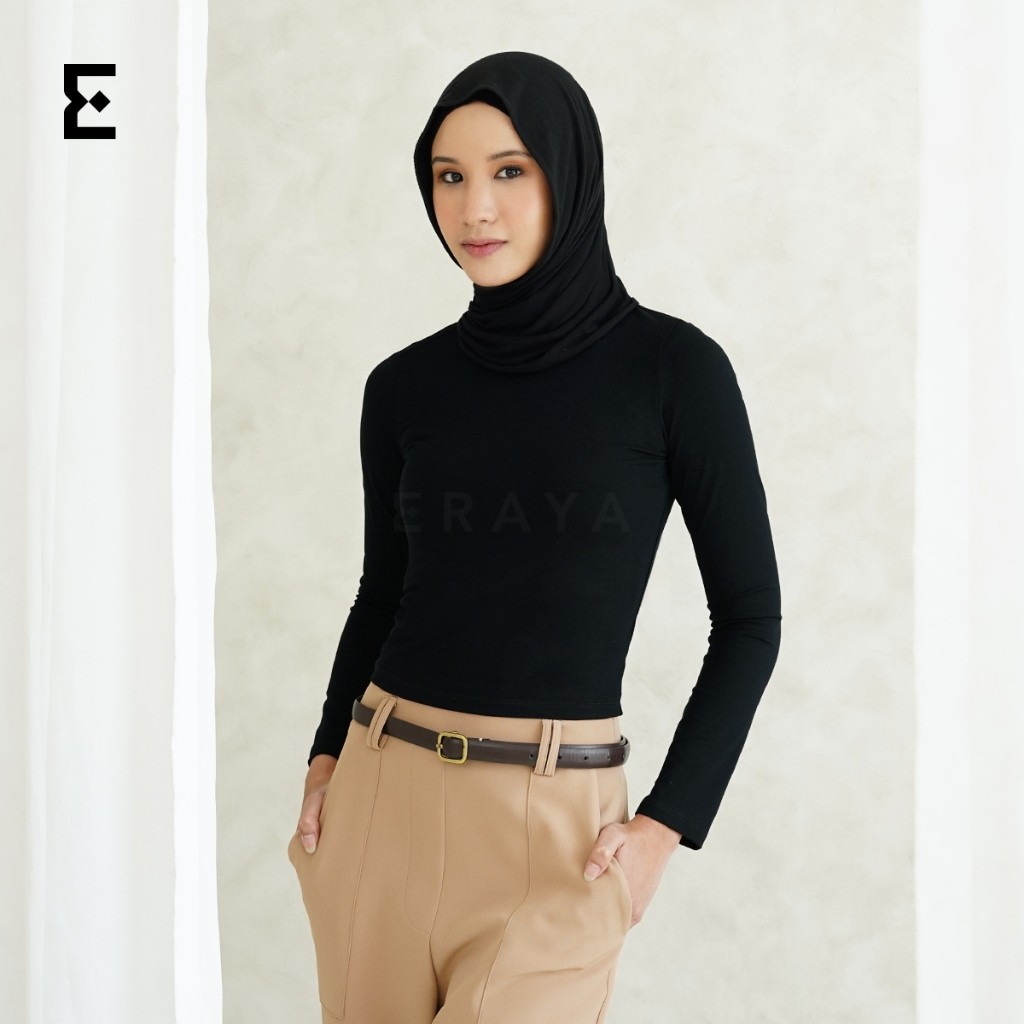 Erya - Sorai Basic Top/ Inner Basic Longs sleeve/Womens Basic Top - ETS001
