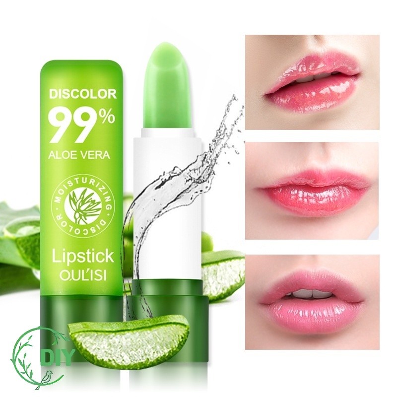 ลิปอโลเวร่า 99% ลิปว่านหางจระเข้ Lip PEIYEN aloe vera ช่วยเพิ่มความชุ่มชื้น สำหรับริมฝีปาก