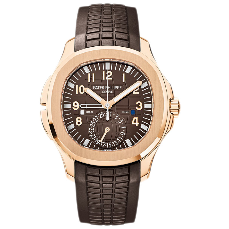 ใบรับรองกล่องครบชุด PP.Patekes Philippesee Rose Gold Automatic Mechanical Luxury Watch Mens 5164R
