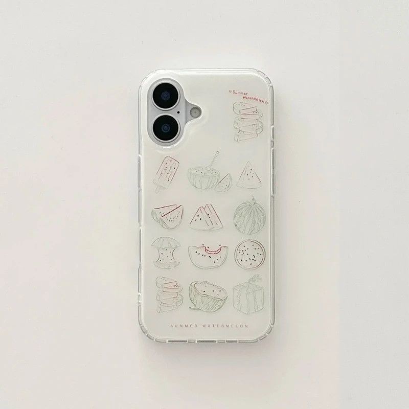 SAMSUNG ฤดูร้อนมือวาดแตงโมสําหรับSamsung A34 A14 A05s A54 A03s A04 A04E A02S A73 A10s M01S A53 A05 A