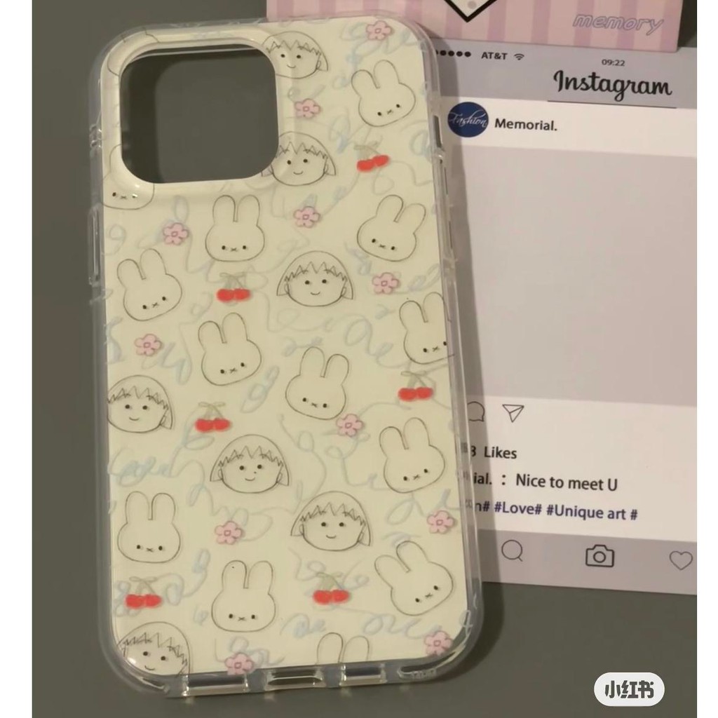 เคสโทรศัพท์มิฟฟี่ บันนี่ มารุโกะ ใช้ได้กับ iPhone 16 15 14 13 11 12 Pro Max 11 Pro Max 12 Pro 14 Plu