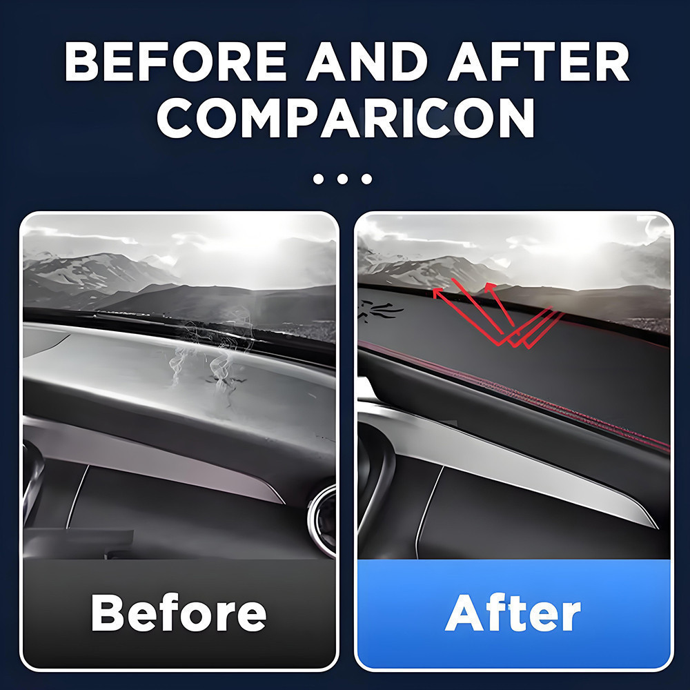 สําหรับ BMW 5 Series E60 2004 2005 2006 2007 2008 2009 520i 525i 530i 535i Dashmat Dashboard ฝาครอบ Pad Dash Sunshade - รูปที่ 2