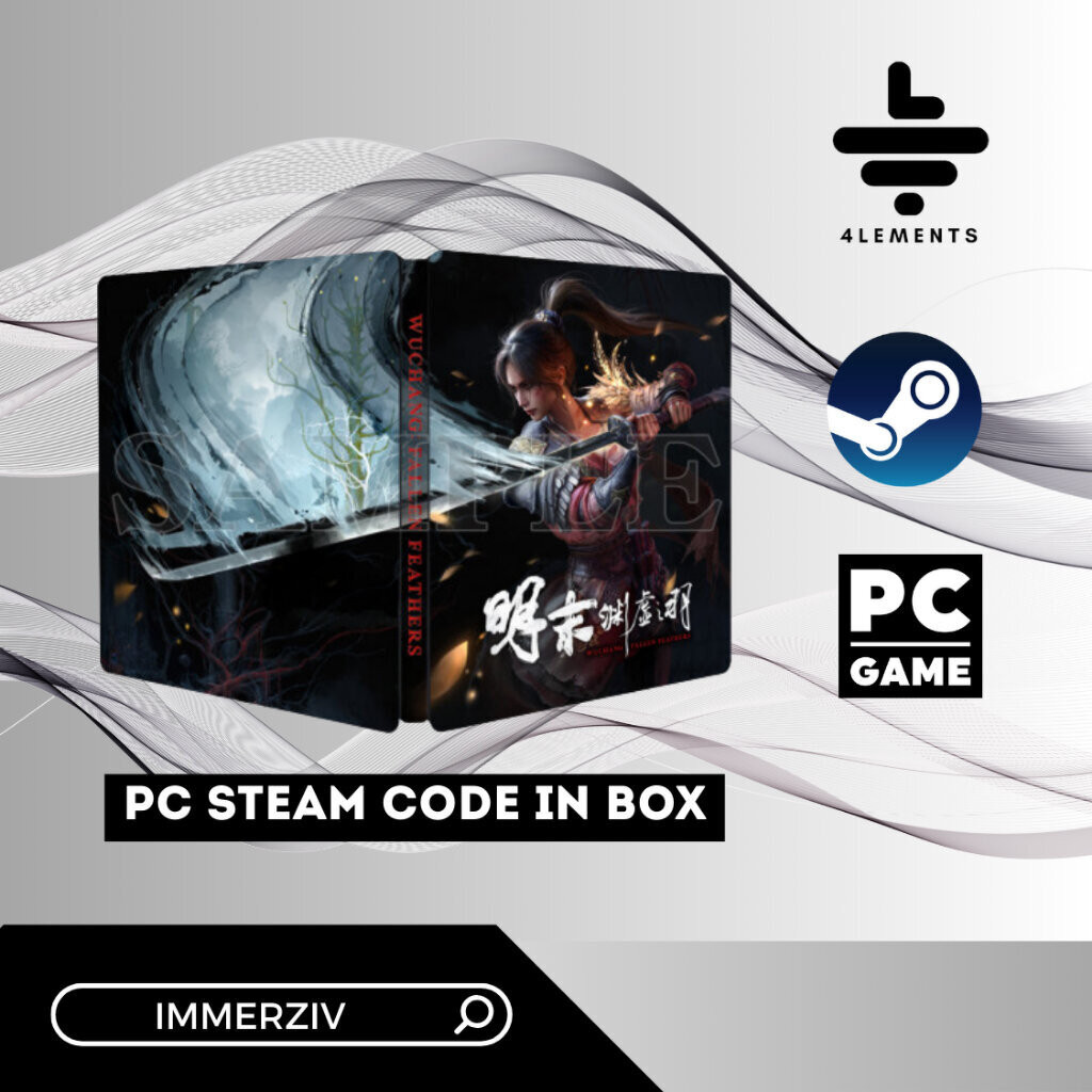 (พร้อมส่ง) PC WUCHANG FALLEN FEATHERS - STEELBOOK (STEAM CODE IN BOX) (ASIA)