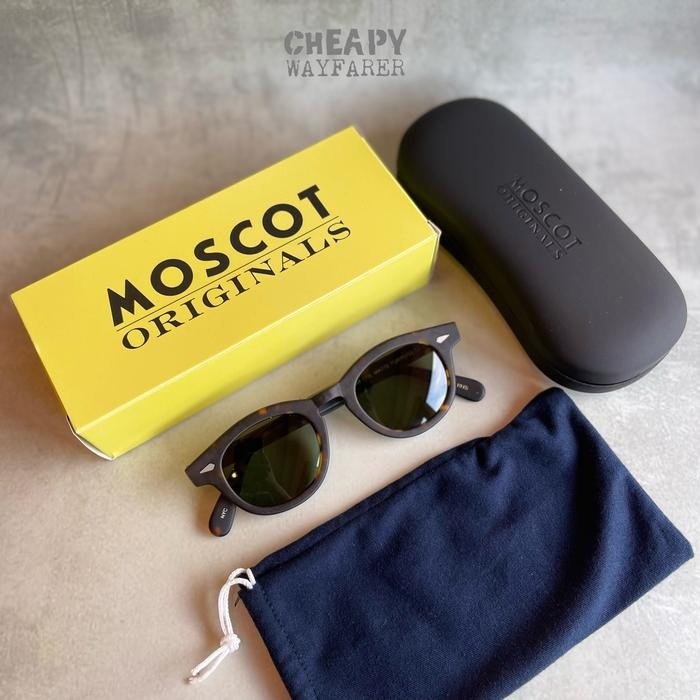 Moscot Hoche Tortoise Doff Original UV Protection Lens Glasses kingshopfashion77