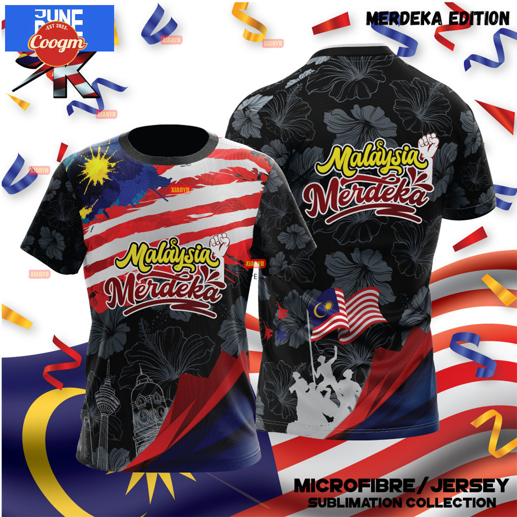 1957 Merdeka เสื้อผ้า 2025 68th Jersey 2025 Merdeka 68 Family Day T เสื้อ T เสื้อ THirt Merdeka 68 ร