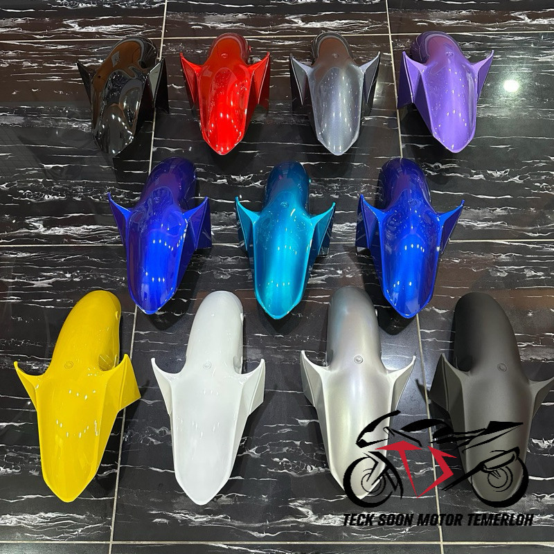 Maguard Custom potong angin พิเศษ (CUSTOM) MUDGUARD CUSTOM Y15 LC135 LCV8 LCV1 Y16 BLACK WHITE ORANG